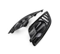 Bumper Fog Light Grille For For Fiesta 2013-2017 | Car Front Fog Lamp Grille 1 Pair Grille Gloss Black Front Fog Light Lamp Cover