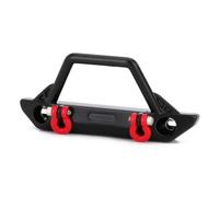 Bumper For Axial For SCX24 For Wrangler For JLU For Deadbolt 1/24 | RC Car Upgrades Accessories Metal Front Bumper With Lights For Crawler Body Fit And Trail Stance Component