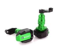 Bumper For F800R Motorcycle CNC Falling Protection Frame Slider Fairing Guard Anti Crash Pad Slider(Green7)