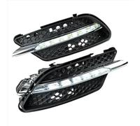 Bumper Grill Compatible With Benz For W204 2007 2008 2009 2010 Automobile Front Fog Light Lamp Grilles Replacement Accessories OEM A2048850353