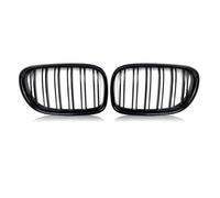 Bumper Grill For BMW For F01 For F02 2009-2015 Front Kidney Grille Compatible With Gloss Black Dual Lines Bumper Racing Grill
