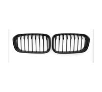 Bumper Grill For BMW For F20 For F21 For 1-Series 2015 2016 2017 5-Door Hatch Back Center Car Grilles(Single Line Matte)