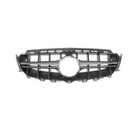 Bumper Grill For Mercedes For Benz For E-Class For W213 2016-2019 Front Racing External Central Grille Decorative Body Kits(W213-C63 silver)