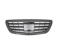 Bumper Grill For Mercedes For Benz For E-Class For W213 2016-2020 Front Racing Center Grille Facelift Bumper(Glossy Black)