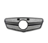 Bumper Grill For Mercedes For Benz For W212 For E-Class 2009 2010 2011 2012 2013 Four Doors Car Front Bumper Racing Billet Grille Cover(Black)