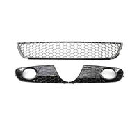 Bumper Grill Grille For VW For Golf 6 MK6 2009-2013 Radiator Grille Honeycomb Mesh Car Front Bumper Lower Fog Light Vent Cover Case Parts Front Lower Bumper
