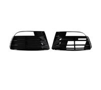 Bumper Grill Grille For VW For Scirocco R 2009-2014 Left Right Car Front Bumper Fog Light Lamp Cover Grille Lower Grill Parts Front Lower Bumper(Left and Right)