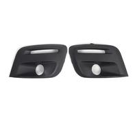Bumper Grille Fog Light Cover Compatible With C&itroen For Berlingo 2015 2016 2017 2018 2019 Fog Light Frame Protector Cover Front Bumper Fog Lamp Grille Cover 1513564680(Pair)