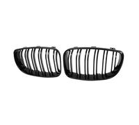 Bumper Grille Grill For BMW E81 E87 E82 E88 128I 130I 135I 2007-2011 Car Front Bumper Kidney Grille Racing Grills Grilles Gloss Black Dual Slats Grill