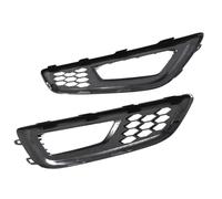Bumper Grille Insert Compatible With For Focus 2015 2016 2017 15A299-AA 1Pair Left And Right Car Front Bumper Fog Light Lamp Grille Bezel Cover Trim Parts