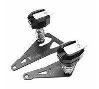 Bumper Guard Blocks Frame Sliders Motorcycle CNC Falling Protection Frame Slider Fairing Guard Anti Crash Pad Protector For BMW For S1000R For S1000 R 2014 2015 2016(A-Silver)