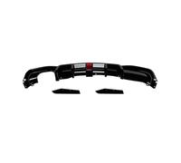 Bumper Guard For BMW 3 Series F30 For MT MP 2013-2019 Rear Brake Light Lamp Bumper Lip Diffuser Spoiler By ABS Gloss Black Body Kit Rear Diffuser Bumper(B Style Set)