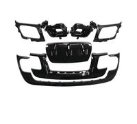 Bumper Guard For Land For Rover For Range For Rover For Velar 2017-2023 Rear Diffuser Bumper Lip Tail Muffler Tip Exhaust Pipe Spoiler Frame Bracket Splitter Rear Bumper(Black)