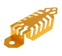 Bumper Guard Motorbike Engine Guards Motorcycle Shock Absorber Protective Cover Front Fork Decor Cover Off Road Shock Absorber Modification Accessories(Yellow-1pc)