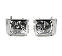 SCUASKJ Bumper Head Light For ISUZU For NPR For NPR-HD For NQR For NRR 2008 2009 2010 2011 2012 2013 2014 2015 2016 2017-2022 8980984791 8980984800 1 Pair Headlight Assembly(Without Motor)