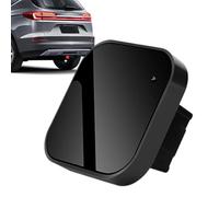 Bumper Hitch Cap Light - 9.8x9.8x5.6cm Tow Hook Cover, Durable plasticc Brake Lamp, High Visibility Rear Bumper Light with Steady and Flashing Red Modes | Tow Hitch Lights for Truck SUV Trailer