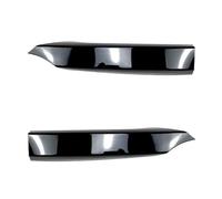 Bumper Lip Accessories 2008 To 2013 For BMW 1 Series E82 E88 Style Front Bumper Lip Canard Diffuser Splitter Spoiler Gloss Black Carbon Fiber Chin Decoration(Gloss Black)