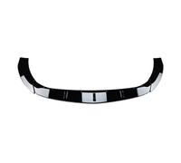 Bumper Lip Accessories For Benz For CLA Class C118 X118 For AMG Front Bumper Lip Splitter Spoiler Cover Diffuser By ABS Body Kit Chin Decoration(Gloss Black)