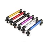 Bumper Lip Lever 2 Pcs 100mm 150mm 200mm Car Bumper Protector Lip Rod Splitter Strut Tie Bar Support Front Rear Universal Black Silver Gold Blue Red(15cm Black)