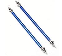 Bumper Lip Lever 2PCS Universal Front Bumper Lip Splitter Spoiler Strut Rod Tie Support Bar(20cm Blue)