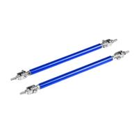 Bumper Lip Lever Car Splitter Rods Racing Adjustable Front Rear Bumper Lip Support Strut Brace Tie Pull Bar Kit 75/100/150/200mm(Blue-150mm)