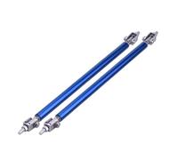 Bumper Lip Lever Car Splitter Rods Racing Adjustable Front Rear Bumper Lip Support Strut Brace Tie Pull Bar Kit 75/100/150/200mm(Blue-200mm)