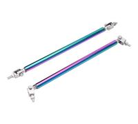 Bumper Lip Lever Universal Adjustable Front Bumper Lip Splitter Strut Rod Tie Support Bars Spoiler Racing 15/20cm Car Rear Pull(15cm MULTI)