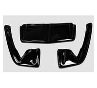 Bumper Lip Spoiler For Focus RS MK3 2015-2018 For Maxton Style Rear Splitter Splitter Bumper Extension Central + Side Body Kits Rear Bumper Diffuser