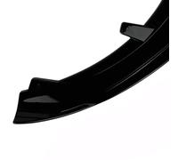 Bumper Lip Spoiler For Mini For Cooper S JCW F55 F56 F57 14-21 | Plastic Carbon Look/Gloss Black Front Bumper Spoiler Lip Front Bumper Lip(Gloss black)