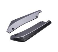 Bumper Lip Spoiler For S3 S4 RS3 For RS4 For A3 For A4 Car Rear Bumper Splitter Diffuser Canard Wrap Spoiler Side For Fender Skirt Lip Chin Body Rear Bumper Diffuser(Carbon Fiber)