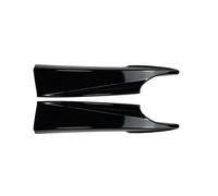 Bumper Lip Spoiler Side Car Front Bumper Splitters Wrap Corner Parts Car Accessories Compatible With 3 Series GT F34 M 320i 325i 2013 2014 2015 2016 2017 2018 2019(Glossy Black)