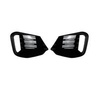 Bumper Lip Trim Spoiler For BMW 3 Series G20 G21 LCI 2023-2024 2PCS Front Bumper Side Vent Spoiler Frame Grille Cover Diffuser Protector(Glossy Black)