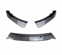 Bumper Lip Trim Spoiler For BMW F20 F21 116i 118i 120i 1 Series 2011-2019 Front Bumper Splitter Lip Side Spoiler Carbon Look Body Kits(Carbon Black)