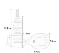 Bumper Motorcycle Crash Protector CNC Engine Cover Frame Sliders For KAWASAKI Z1000 Z 1000 2010-2016 Shield(Green)