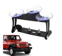 Bumper Mount Light Bracket - Led Clamp, Windshield Grip | Suction Cup Shelf for Auxiliary Light Strip, Off Road Driving Support Rack for SUV Truck Hood Mounting Lamp Automotive Exterior Kit Use
