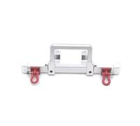 Bumper Parts For MN99S D90 D91 98 D96 MN90 1/12 RC Car Metal Front Bumper Upgrade Parts Accessories Repair Replacement(Silver)
