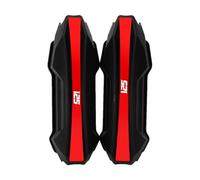 Bumper Protector For H-onda CB125R CB 125 Cb125 R 2018 2019 2020 2021 2022 2023 Motorcycle Engine Guard 25MM Bumper Block Crash Bar Protection(Black- Silver)