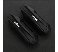 Bumper Protector For H-onda XL1000 XL125 Varadero 2021 2022 2023 Motorcycle Accessories Engine Guard Crash Bar Bumper Protectors Blocks(Black- Silver)