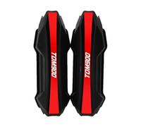 Bumper Protector For Y-AMAHA TDM850 TDM900 TDM 900 850 1991-2002 2003 Motorcycle 25MM Engine Guard Crash Bar Bumper Protector Decorative Block(Black- Silver)