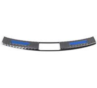 Bumper Protector Strip Car Rear Trunk Guard Bumper For Fender Protector Sill Chrome Pad Cover Trim For UX ZA10 2019-2023(9)