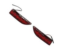 Bumper Reflector Lamp Lens Compatible With For CT200h 2011 2012 2013 Rear Bumper Reflector Light Sequential Turn Signal Brake Lamp(Red,B)