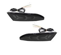 Bumper Reflector Lights Function As Tail Brake Rear Fog Lamps And Turn Signal Light 2pcs For Focus 3 Sedan Hatchback 2011 2012 2013 2014 Car Work Lamp Fog Lights(Smoked Lens)