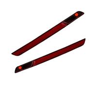 Bumper reflectors Compatible With VW For Beetle 2017 2018 2019 Rear Bumper Reflector Strong Reflective Strips High Visibility 5C5945701D 5C5945702D