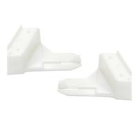 Bumper Retainer Bracket Set 6400A851 Front Left Right 1Pair Compatible with 2008-2017 Lancer(Left)