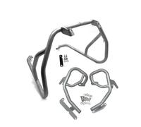 Bumper Side Frame For G 310 GS Full Set Motorcycle Engine Guard Crash Bar For BMW For G310GS For G310GS 2017-2022 Fairing Bumper Frame Protector Bars Highway Crash Bars(Silver)