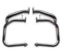 bumper side guard For Goldwing 1800 GL1800 GL1800A 2001-2017 Motorcycle Accessories Engine Guard Crash Bar Anti-Fall Frame Protection Bumper Bars(Chrome Front)