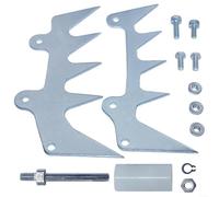 Bumper Spike Felling Dog Chain Catcher Kit for MS660 MS460 MS440 066 046 044 Chainsaw Parts 1122 650 7700 Metal Silver Replacement Accessory for Professional Loggers and
