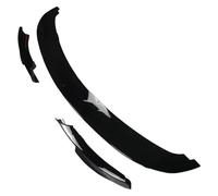 Bumper Splitter Spoiler For BMW 3 Series E90 E91 For LCI Sport 2009 2010 2011 2012 Car Front Spoilers 4Pcs Tuning Bumper Lip Diffuser Body Kit Spoiler(One Set Gloss Black)