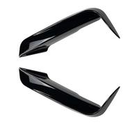 Bumper Splitter Spoiler For BMW F30 F31 F35 320i 328i 330i 335i 340i 316d 2012-2019 Front Bumper Splitter Trim Kit Fog Light Lamp Cover Canards Spoiler(Gloss BlackSHo)