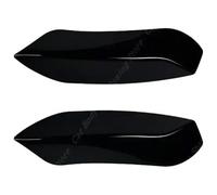 Bumper Splitter Spoiler For BMW F80 M3 F82 F83 M4 2014-2020 Front Bumper Lip Spoiler Side Splitter Grill Trim Wind Knife Guard BodyKits(2PCS UP Gloss Black)